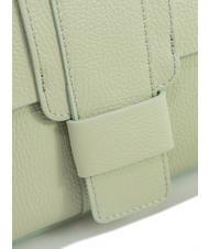 LESAC SABRINA Borsa a cartelletta pelle dollaro artic teal - Borse Donna - 6