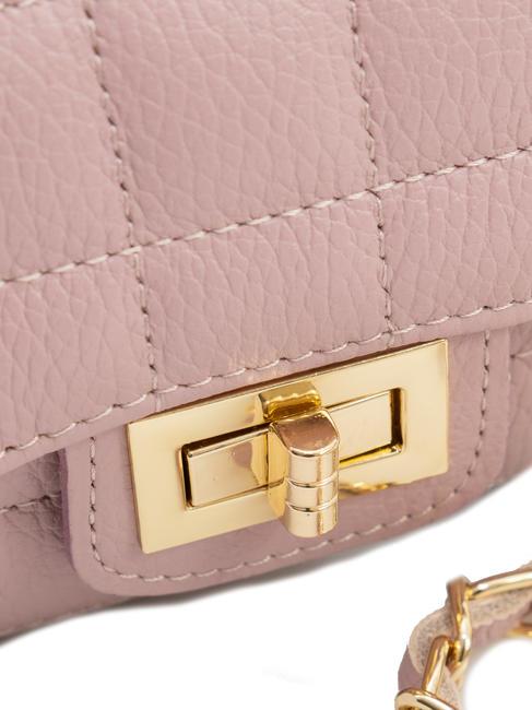 GIULIA Borsa tracolla catena pelle dollaro millenial pink - Borse Donna