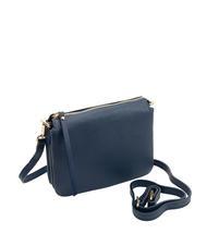 LESAC SIMONA Borsa a tracolla tris pelle dollaro jeans - Borse Donna - 2