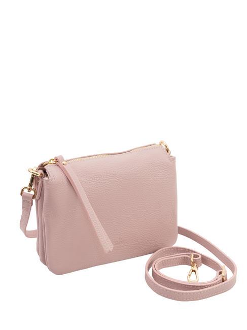 SIMONA Borsa a tracolla tris pelle dollaro millenial pink - Borse Donna