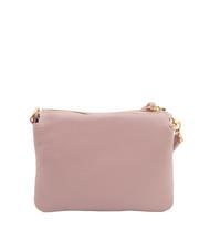 LESAC SIMONA Borsa a tracolla tris pelle dollaro millenial pink - Borse Donna - 3