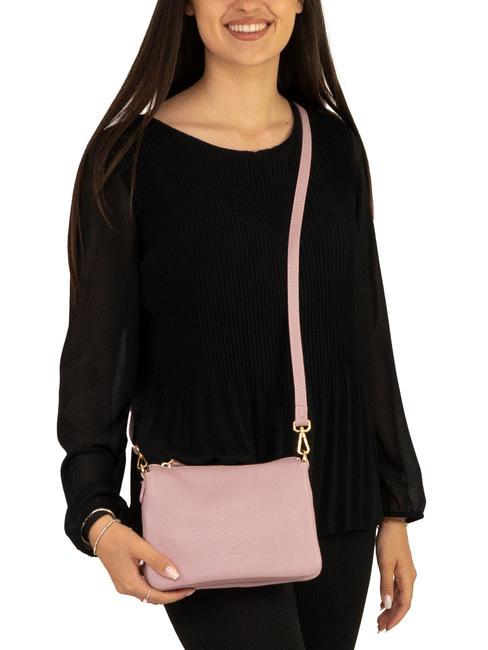 SIMONA Borsa a tracolla tris pelle dollaro millenial pink - Borse Donna