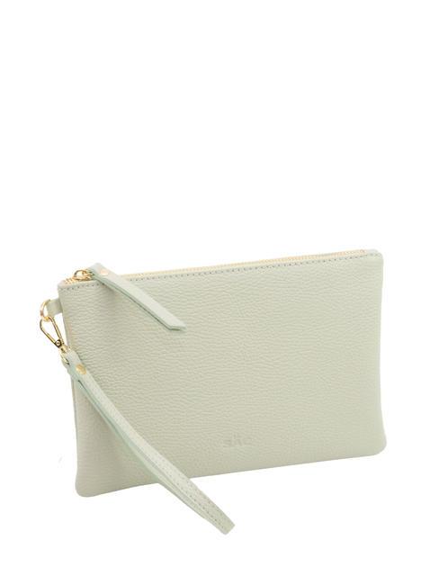 ROBERTA Pochette in pelle dollaro artic teal - Borse Donna