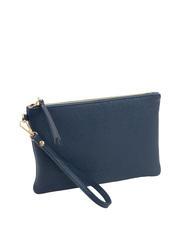 LESAC ROBERTA Pochette in pelle dollaro jeans - Borse Donna - 2