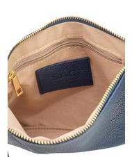 LESAC ROBERTA Pochette in pelle dollaro jeans - Borse Donna - 6
