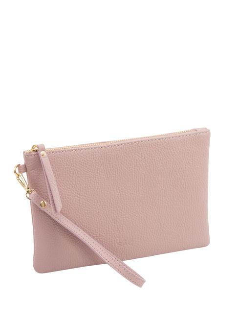ROBERTA Pochette in pelle dollaro millenial pink - Borse Donna