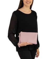 LESAC ROBERTA Pochette in pelle dollaro millenial pink - Borse Donna - 4