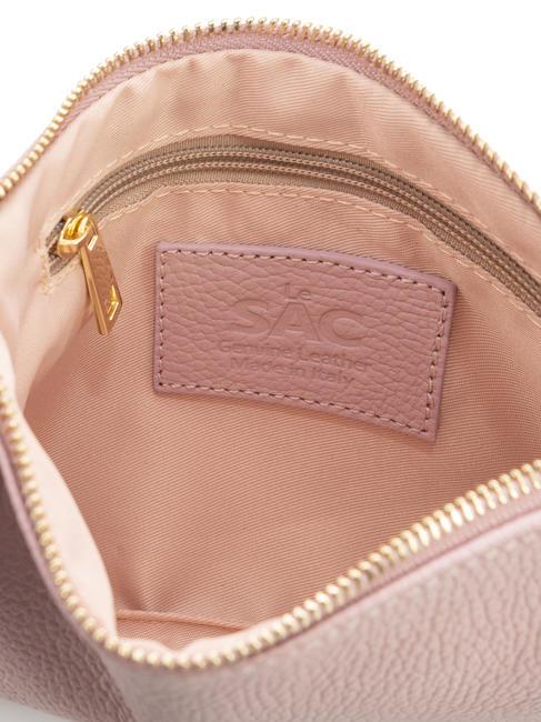 ROBERTA Pochette in pelle dollaro millenial pink - Borse Donna