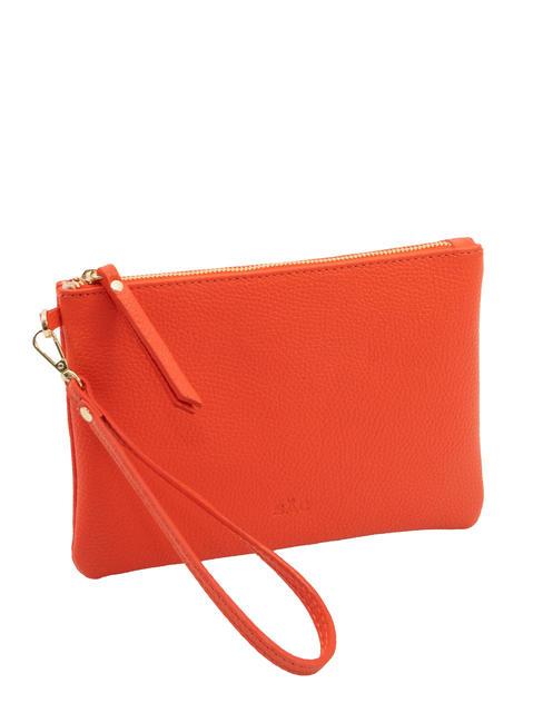 ROBERTA Pochette in pelle dollaro coral - Borse Donna