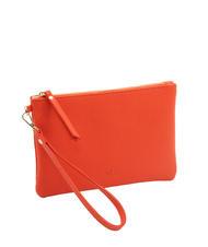 LESAC ROBERTA Pochette in pelle dollaro coral - Borse Donna - 2