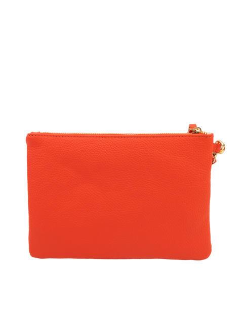 ROBERTA Pochette in pelle dollaro coral - Borse Donna