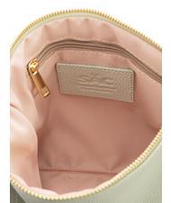 LESAC CLAUDIA Pochette pelle dollaro con tracolla artic teal - Borse Donna - 7