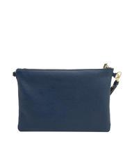 LESAC CLAUDIA Pochette pelle dollaro con tracolla jeans - Borse Donna - 3
