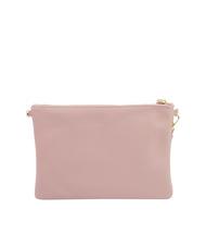 LESAC CLAUDIA Pochette pelle dollaro con tracolla millenial pink - Borse Donna - 3