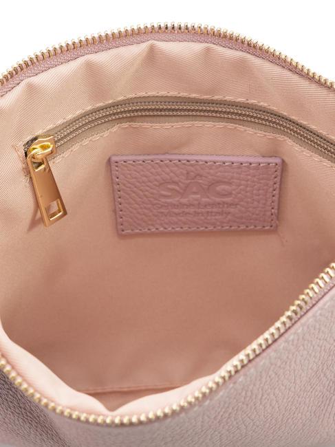 CLAUDIA Pochette pelle dollaro con tracolla millenial pink - Borse Donna