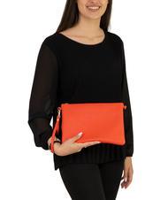 LESAC CLAUDIA Pochette pelle dollaro con tracolla coral - Borse Donna - 5