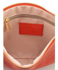 LESAC CLAUDIA Pochette pelle dollaro con tracolla coral - Borse Donna - 7