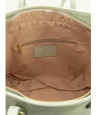 LESAC CHIARA Borsa shopper in pelle dollaro artic teal - Borse Donna - 6