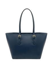 LESAC CHIARA Borsa shopper in pelle dollaro jeans - Borse Donna - 2