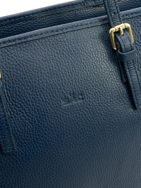 CHIARA Borsa shopper in pelle dollaro jeans - Borse Donna