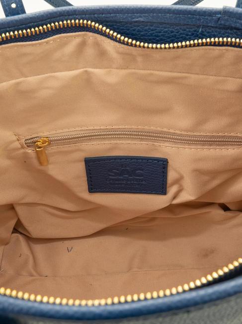 CHIARA Borsa shopper in pelle dollaro jeans - Borse Donna