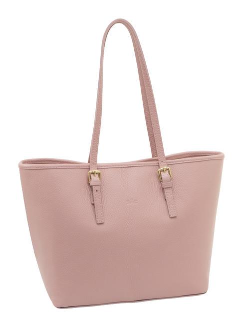 CHIARA Borsa shopper in pelle dollaro millenial pink - Borse Donna
