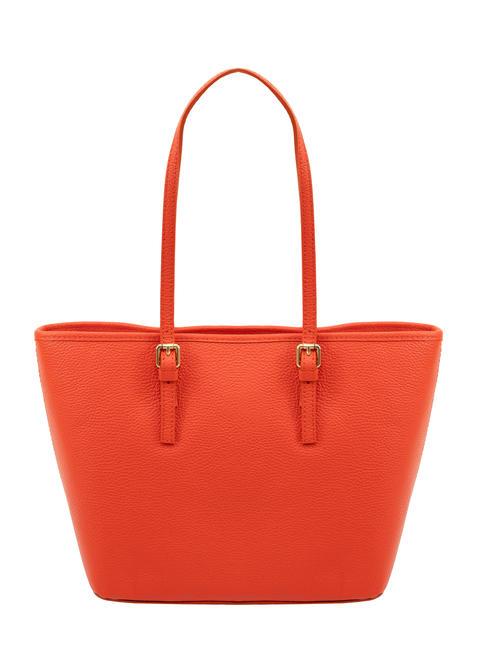 CHIARA Borsa shopper in pelle dollaro coral - Borse Donna