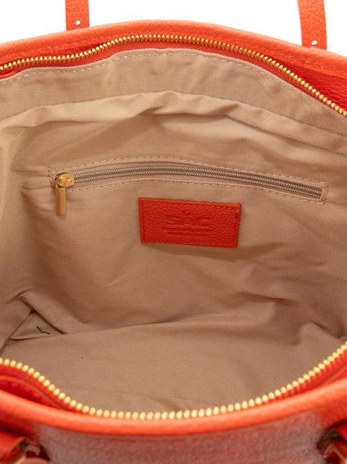 CHIARA Borsa shopper in pelle dollaro coral - Borse Donna