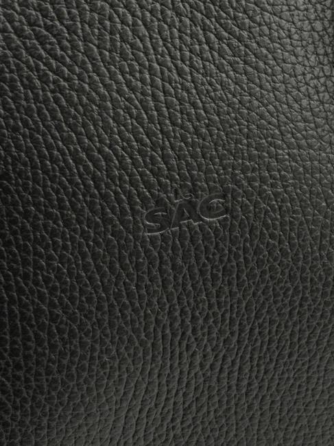 MARTINA Borsa shopper morbida in pelle dollaro nero - Borse Donna