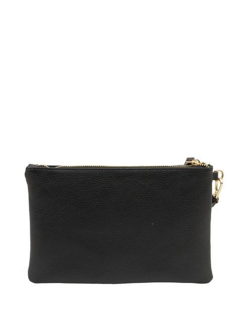ROBERTA Pochette in pelle dollaro nero - Borse Donna