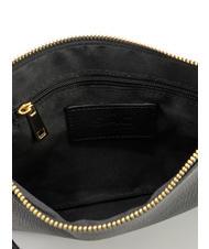 LESAC ROBERTA Pochette in pelle dollaro nero - Borse Donna - 6