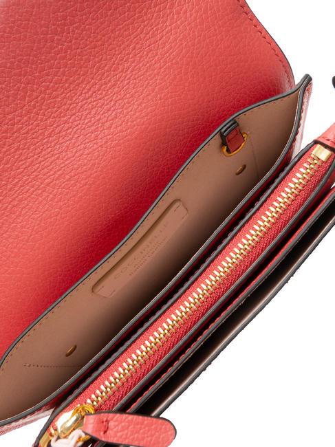 COSIMA Borsa a tracolla in pelle martellata cranberry - Borse Donna