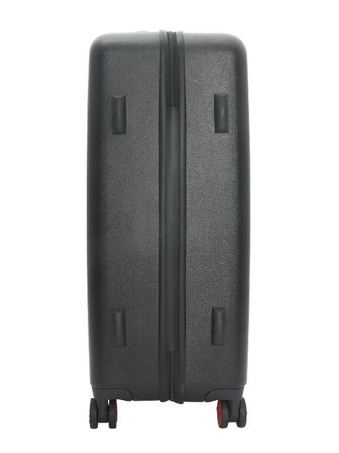 SIGNATURE Trolley misura media nero/rosso - Trolley Rigidi