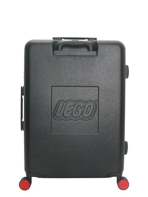 SIGNATURE Trolley misura media nero/rosso - Trolley Rigidi