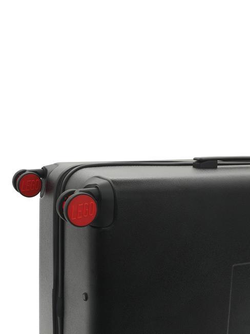 SIGNATURE Trolley misura media nero/rosso - Trolley Rigidi