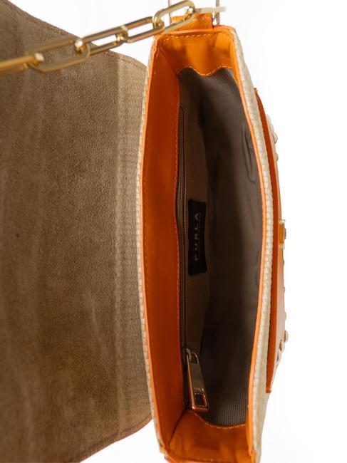 MISS MIMI Mini Bag a tracolla deserto+mandarino - Borse Donna