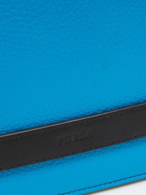 ULISSE Clutch in pelle di vitello st eracle turchese h - Borse Donna