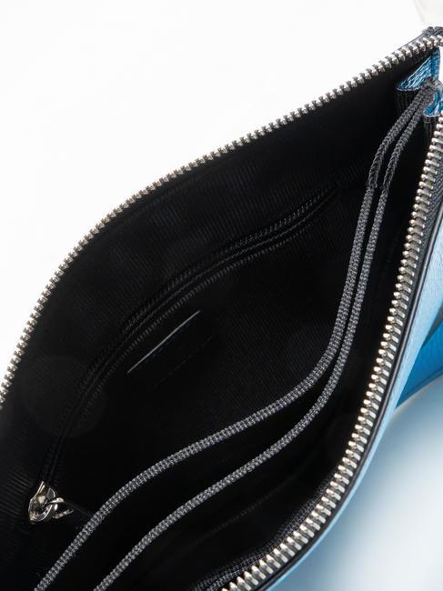 ULISSE Clutch in pelle di vitello st eracle turchese h - Borse Donna