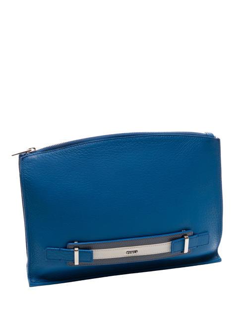 GIOVE Clutch nirvana double blu klein f+nero - Borse Donna