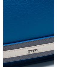 FURLA GIOVE Clutch nirvana double blu klein f+nero - Borse Donna - 3
