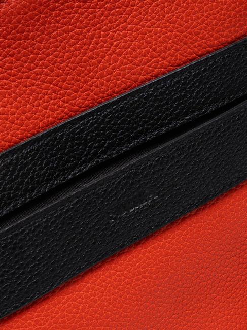 HUNTER  Borsello in pelle arancioa - Tracolle Uomo