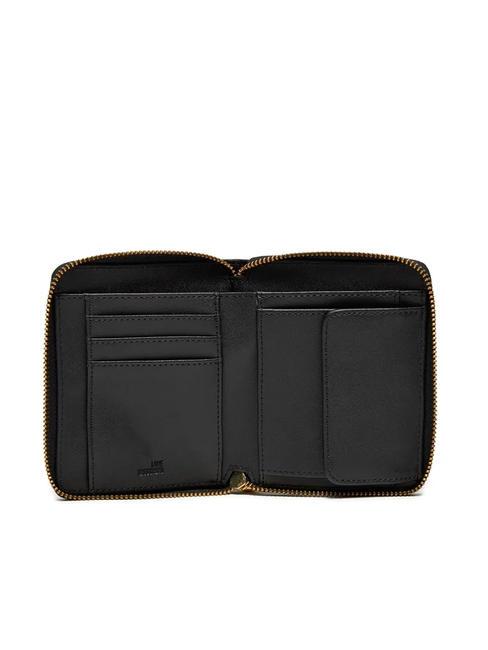 PAILLETTES Portafoglio piccolo zip around Nero - Portafogli Donna