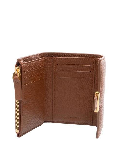 KATTIE Portafoglio small in pelle BRULE - Portafogli Donna