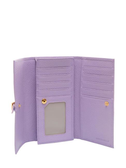 CHERRY  Portafoglio in pelle martellata lavend./lavend. - Portafogli Donna