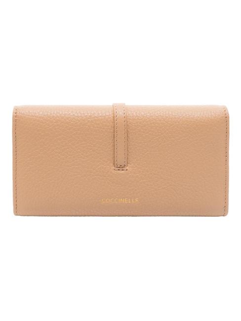 CHERRY  Portafoglio in pelle martellata toasted - Portafogli Donna