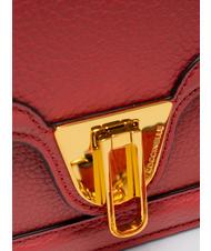 COCCINELLE NEW MARVIN TWIST Micro Bag a tracolla, in pelle cranberry - Borse Donna - 5