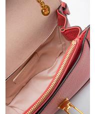 COCCINELLE NEW MARVIN TWIST Micro Bag a tracolla, in pelle cranberry - Borse Donna - 6