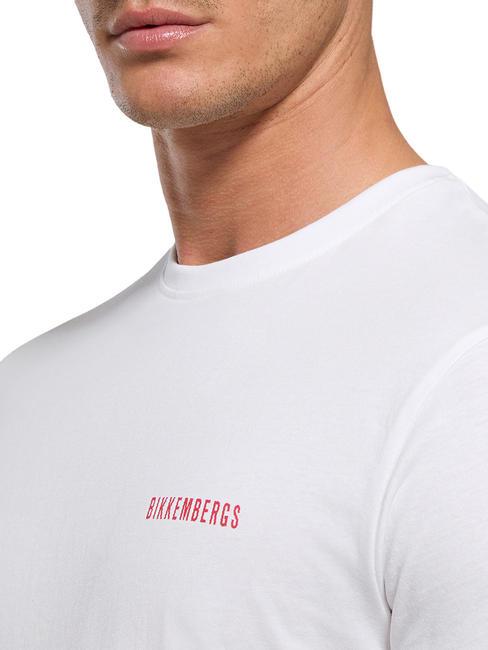 VERTICAL STRIPES T-Shirt in cotone white - T-shirt Uomo