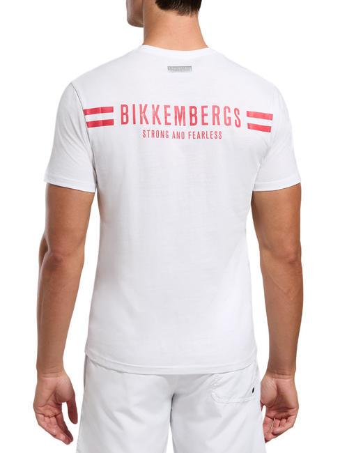 VERTICAL STRIPES T-Shirt in cotone white - T-shirt Uomo