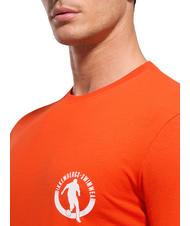 BIKKEMBERGS PUPINO  T-shirt a maniche corte orangecom - T-shirt Uomo - 3